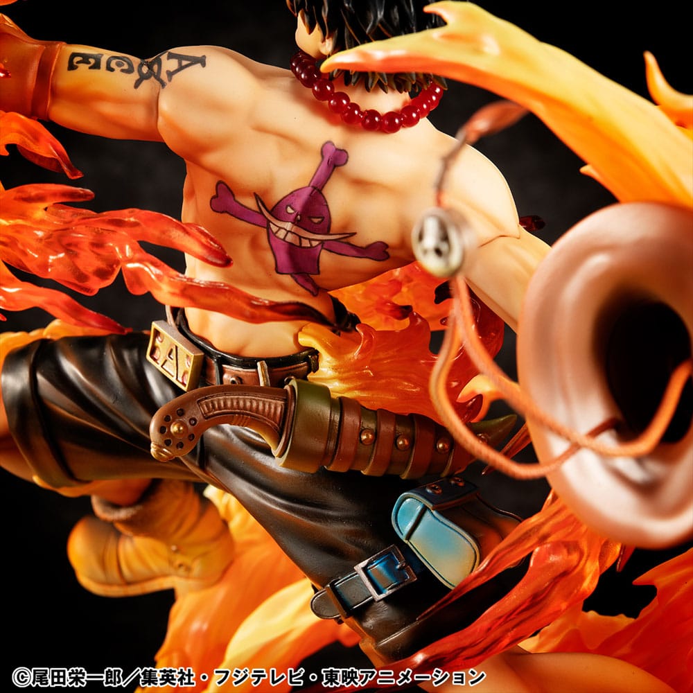 One Piece POP NEO-Maximum PVC Statue Portgas D. Ace 15th Anniversary Super Limited Reprint Ver. 23 cm
