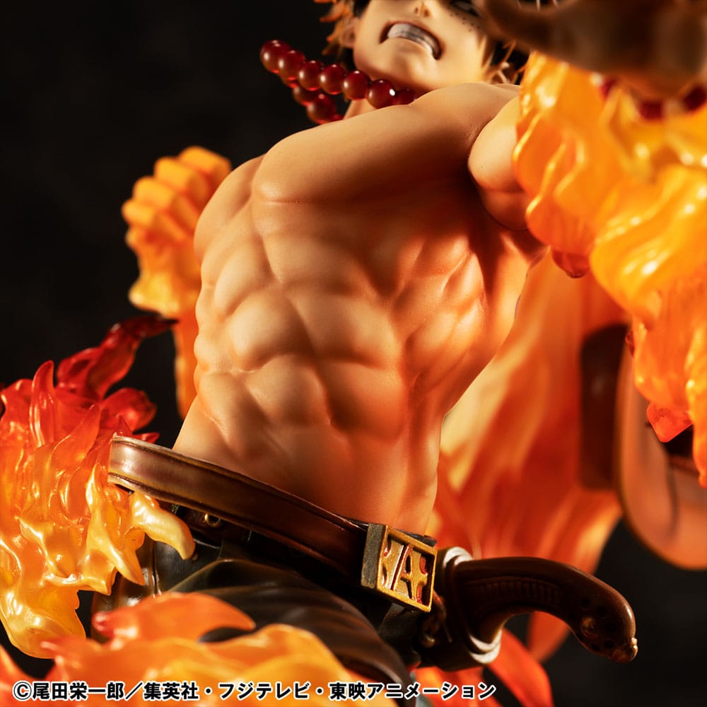 One Piece POP NEO-Maximum PVC Statue Portgas D. Ace 15th Anniversary Super Limited Reprint Ver. 23 cm