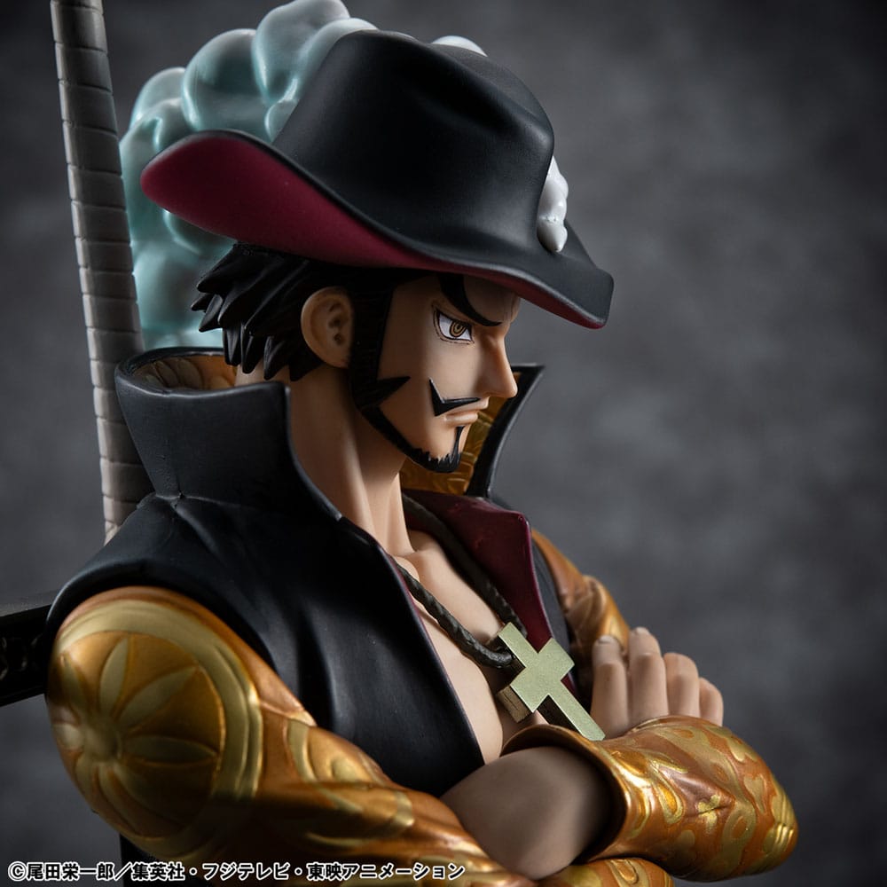 One Piece P.O.P SA-MAXIMUM PVC Statue Hawk Eye Dracule Mihawk Ver. R 29 cm