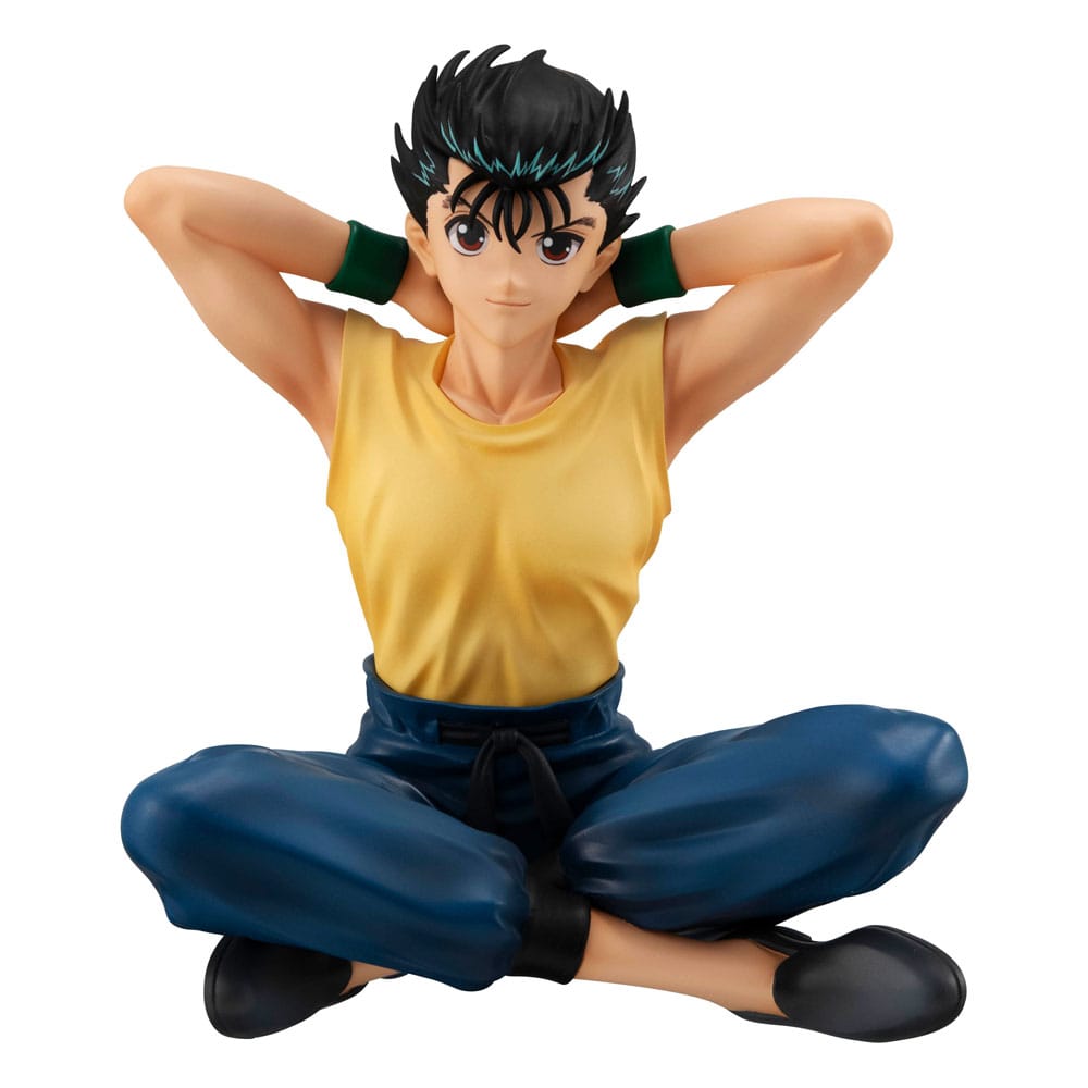 Yu Yu Hakusho GEM Statua in PVC Yusuke Urameshi Palmo Dimensioni 9 cm