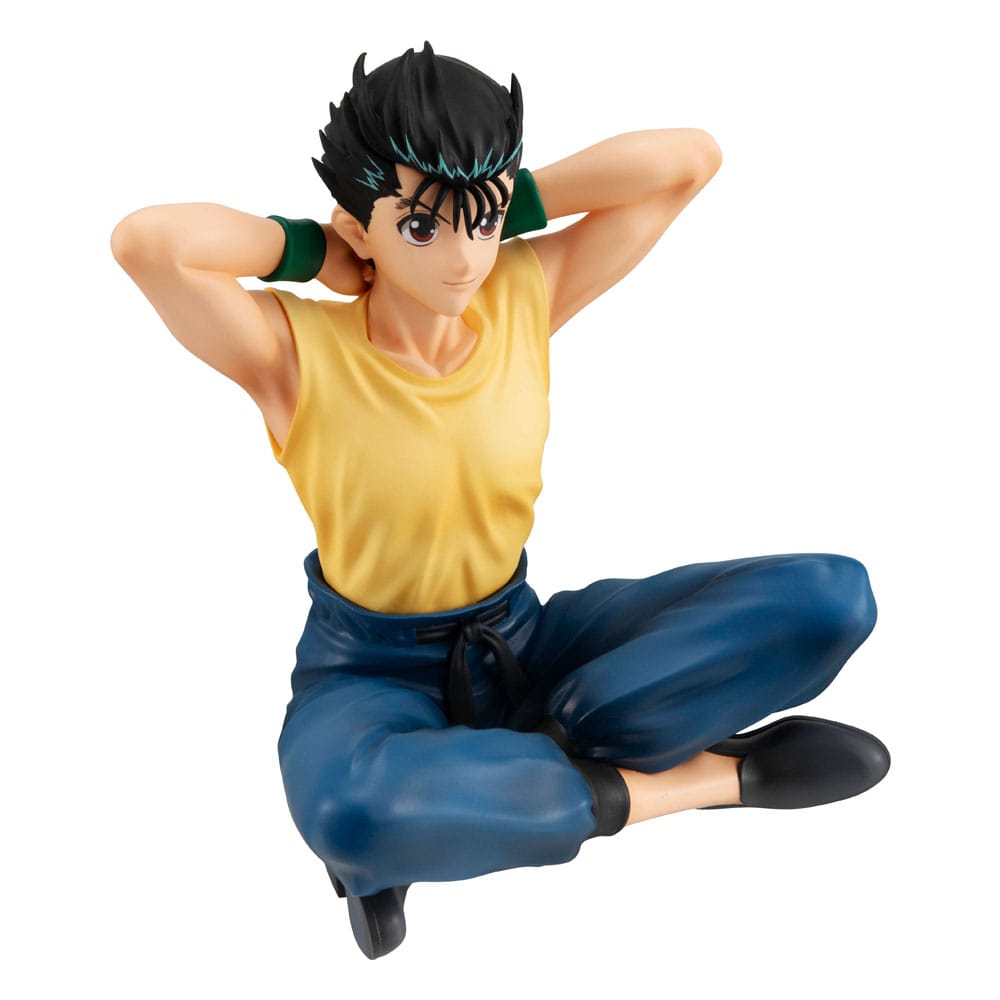 Yu Yu Hakusho GEM Statua in PVC Yusuke Urameshi Palmo Dimensioni 9 cm