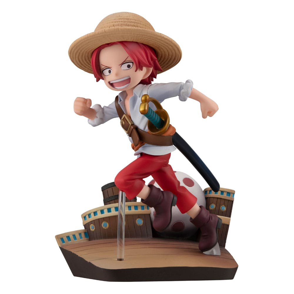 One Piece GEM Series PVC Statue Shanks Run! Run! Run! 13 cm