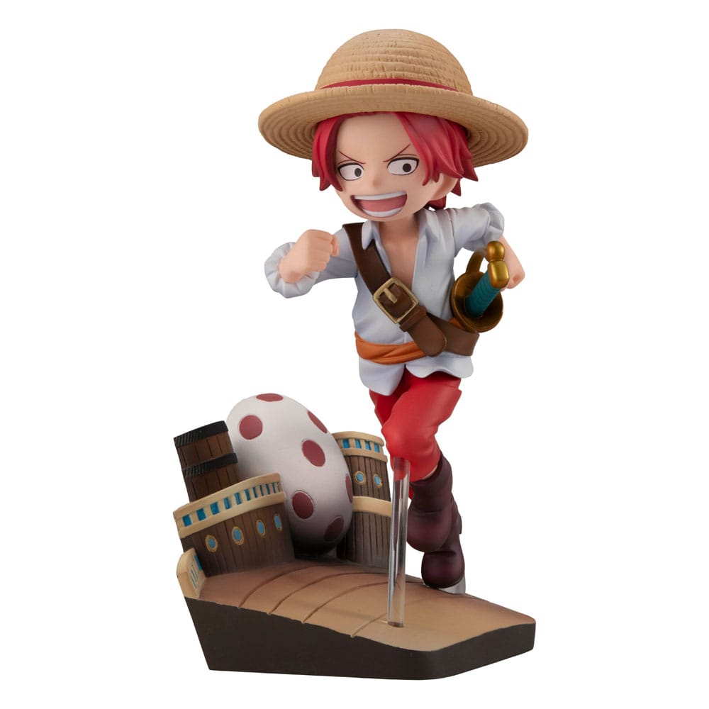 One Piece GEM Series PVC Statue Shanks Run! Run! Run! 13 cm
