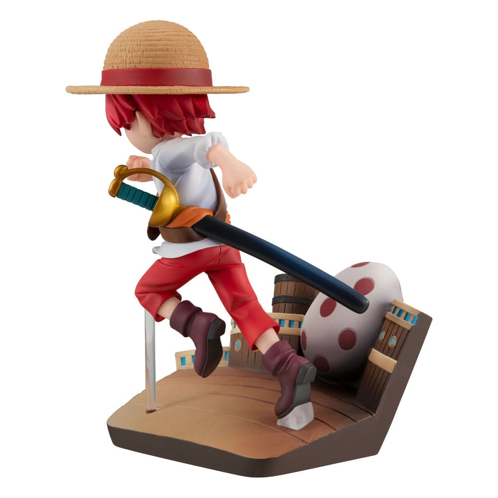 One Piece GEM Series PVC Statue Shanks Run! Run! Run! 13 cm