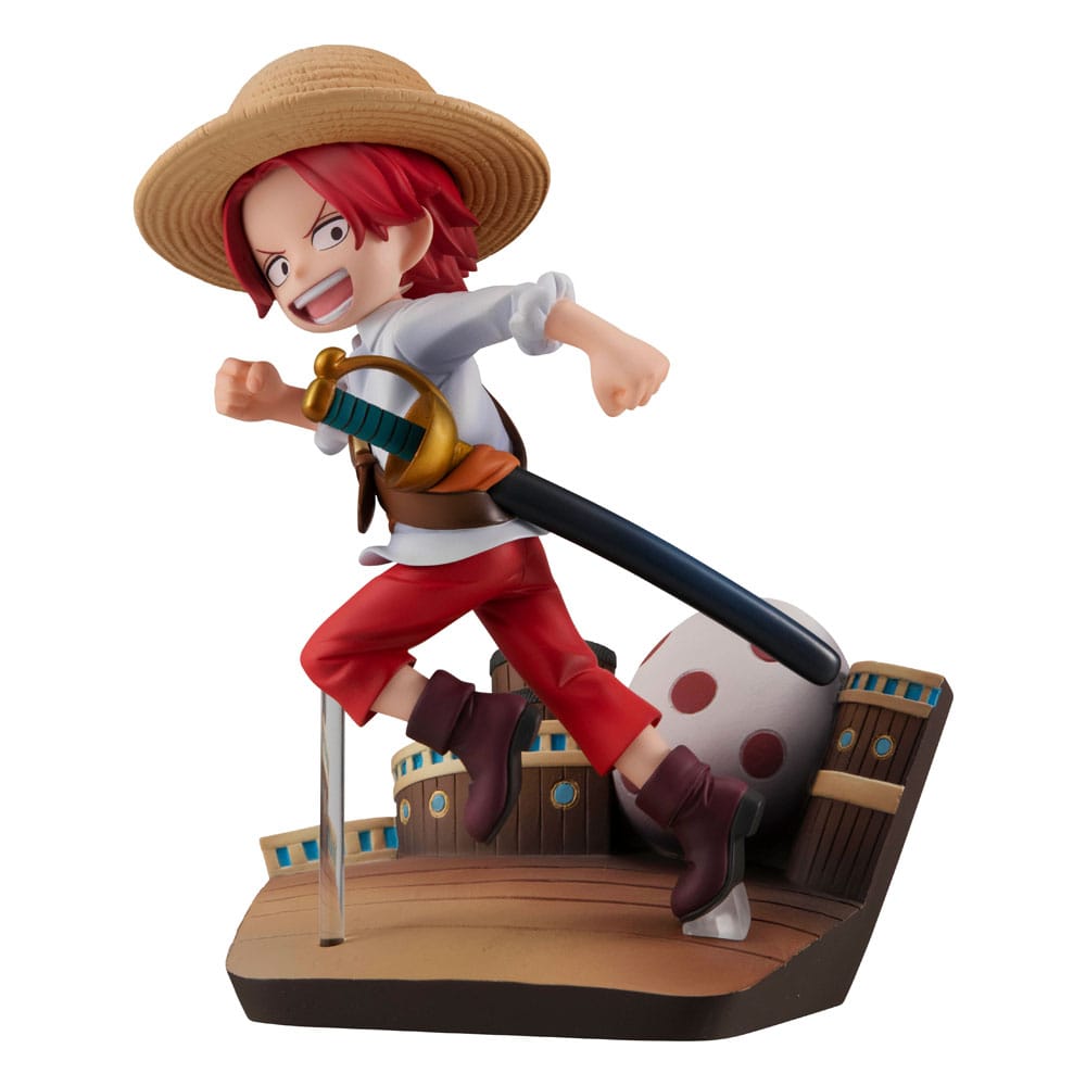 One Piece GEM Series PVC Statue Shanks Run! Run! Run! 13 cm