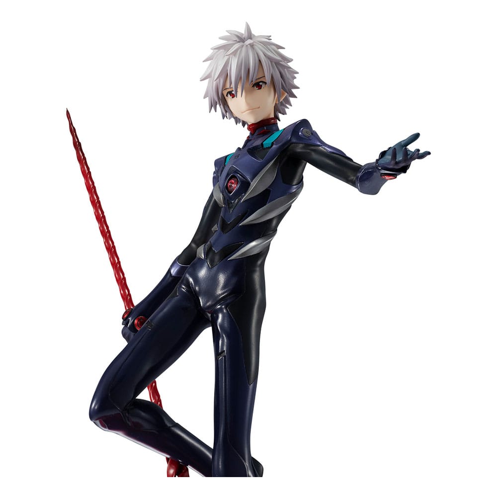 Evangelion: 3.0 + 1.0 Thrice Upon a Time Precious GEM Series Statua in PVC Kaworu Nagisa 15th Anniversary Ver. 30 centimetri