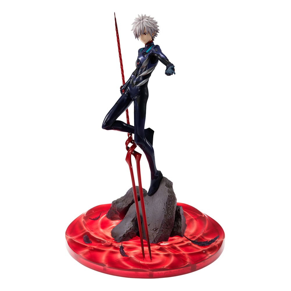 Evangelion: 3.0 + 1.0 Thrice Upon a Time Precious GEM Series Statua in PVC Kaworu Nagisa 15th Anniversary Ver. 30 centimetri