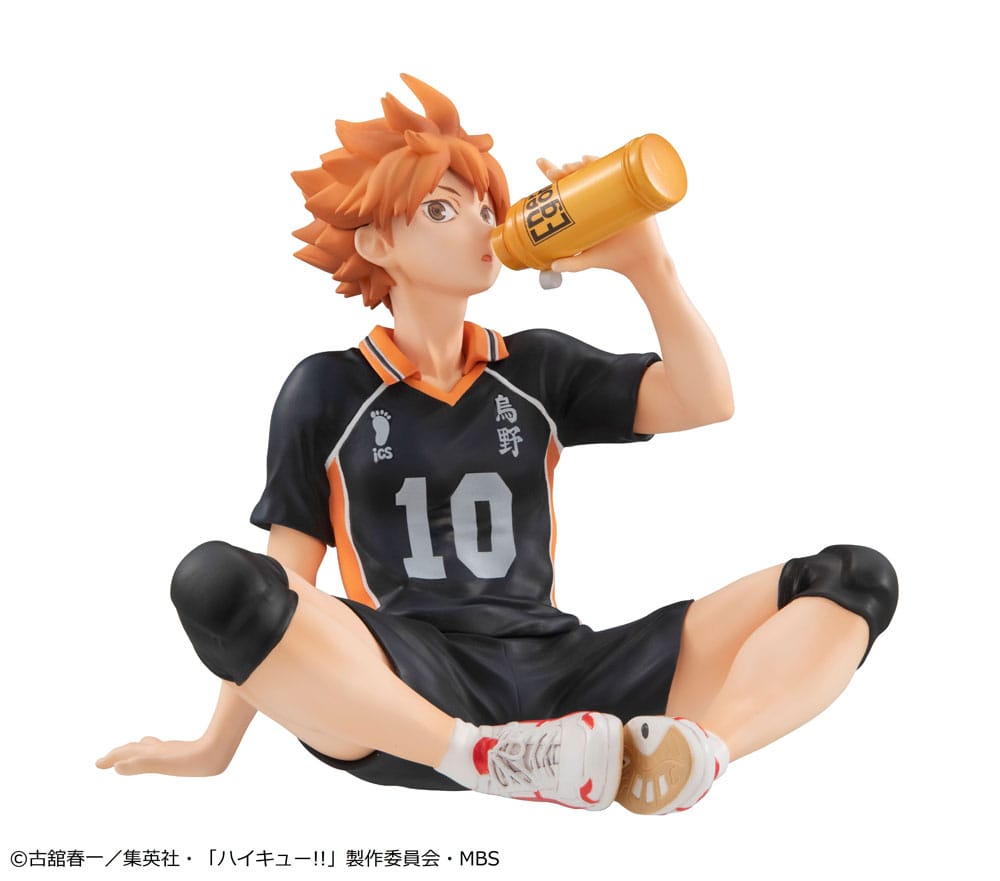 Haikyu!! Statua in PVC della serie GEM di Shoyo Hinata, dimensioni del palmo 9 cm