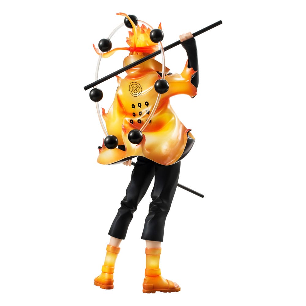 Naruto Shippuden GEM Series PVC Statue Naruto Uzumaki Six Paths Sage Mode 15th Anniversary Ver. 22 cm