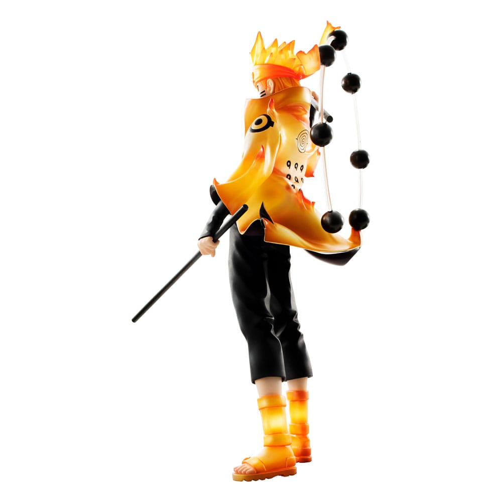 Naruto Shippuden GEM Series PVC Statue Naruto Uzumaki Six Paths Sage Mode 15th Anniversary Ver. 22 cm