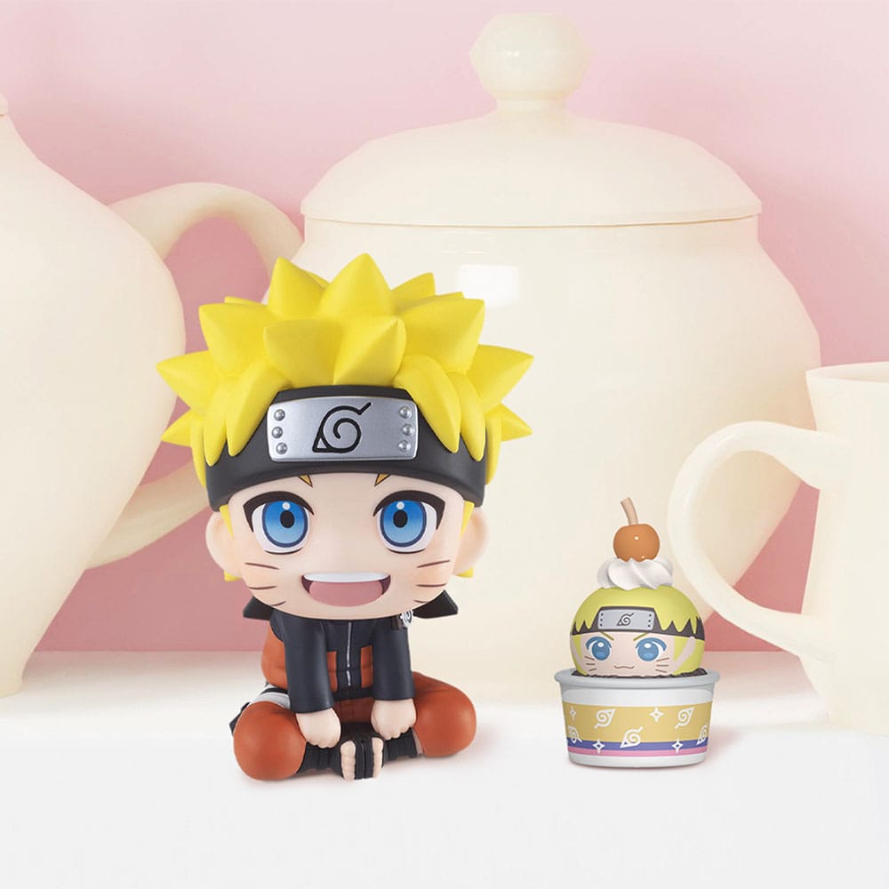 Naruto Shippuden Tsumichen Stack up &amp; Change Trading Figure Confezione da 6 8 cm (con regalo)