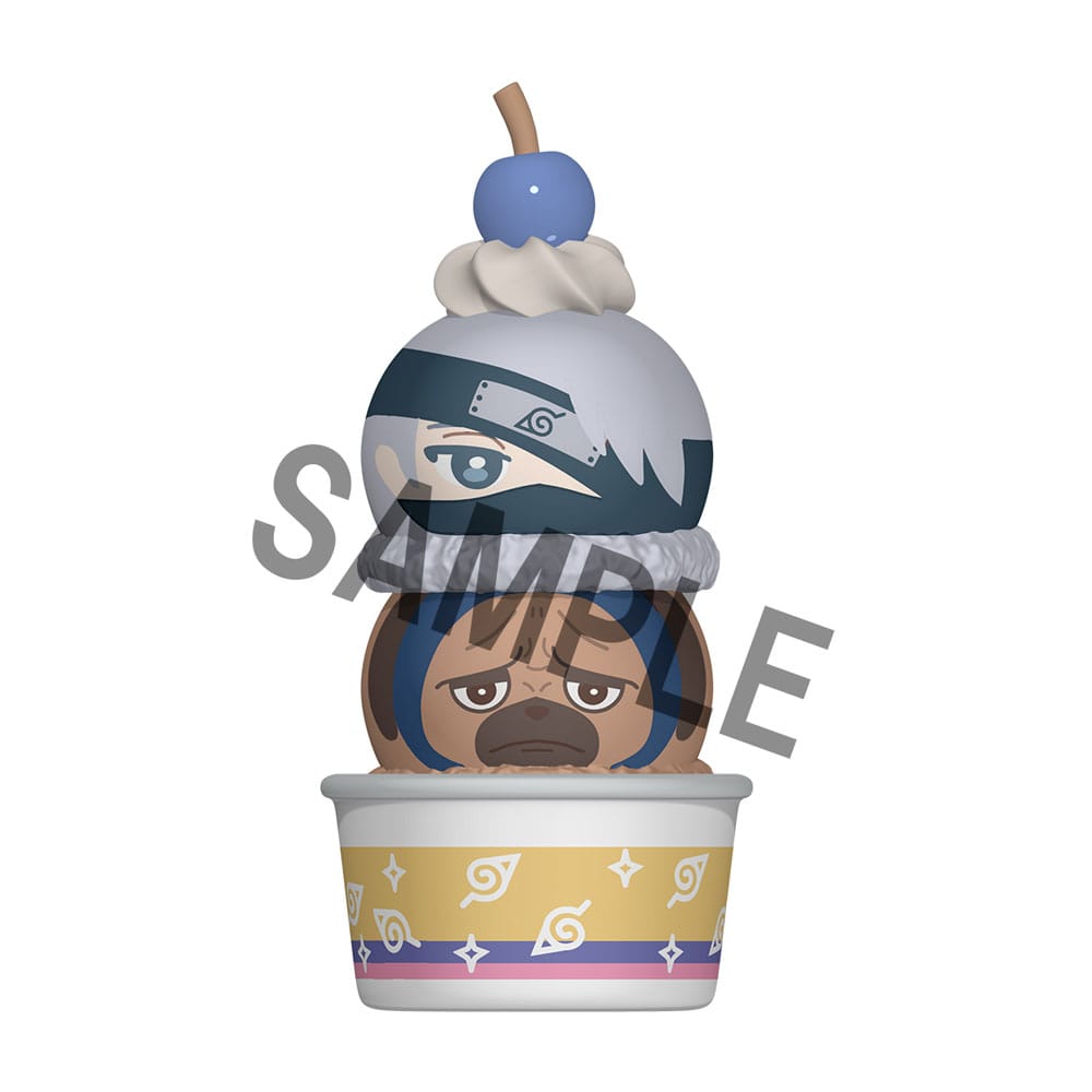 Naruto Shippuden Tsumichen Stack up &amp; Change Trading Figure Confezione da 6 8 cm (con regalo)