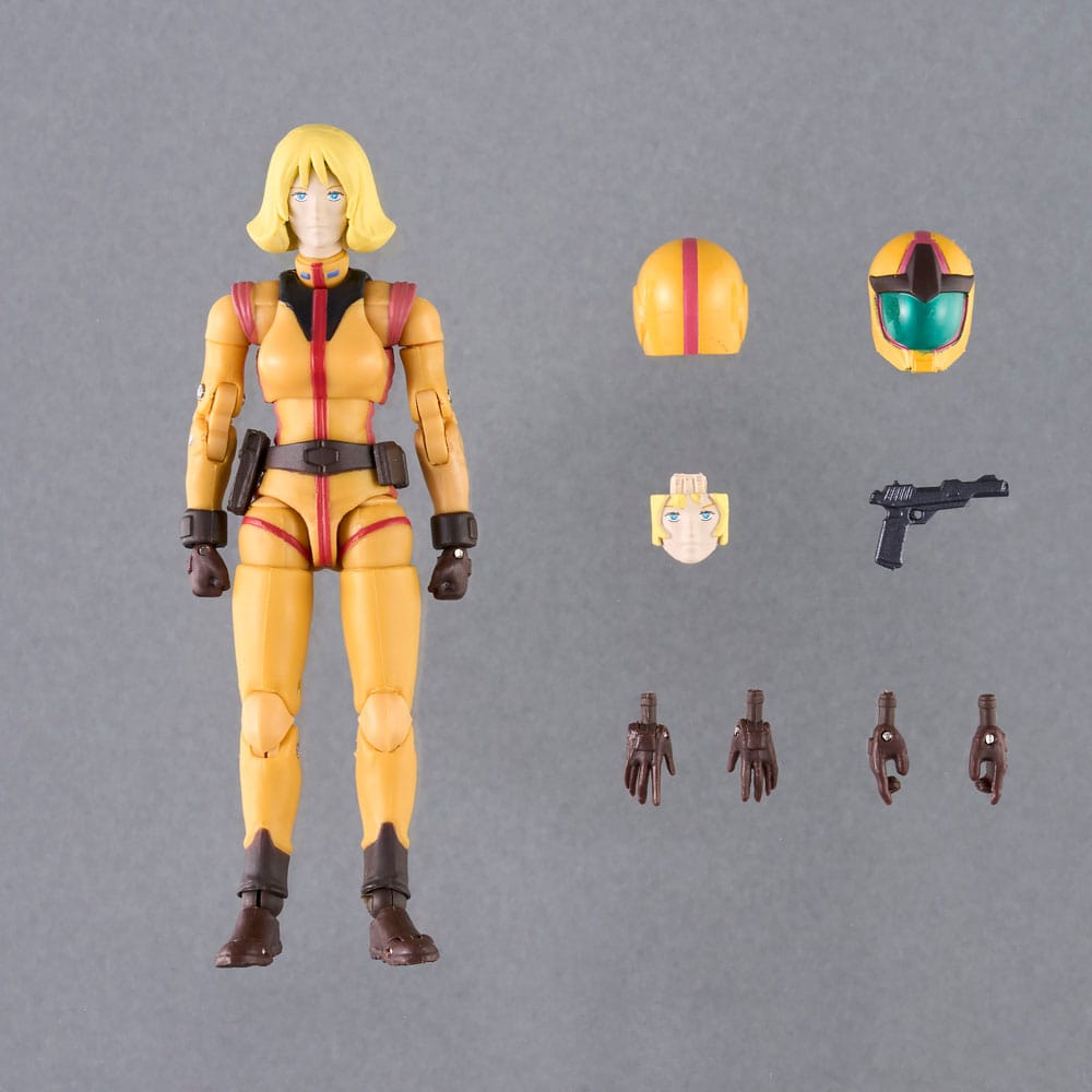 Mobile Suit Gundam GMG Collection 04 Action Figure Federazione Terrestre Sayla Mass 10 cm