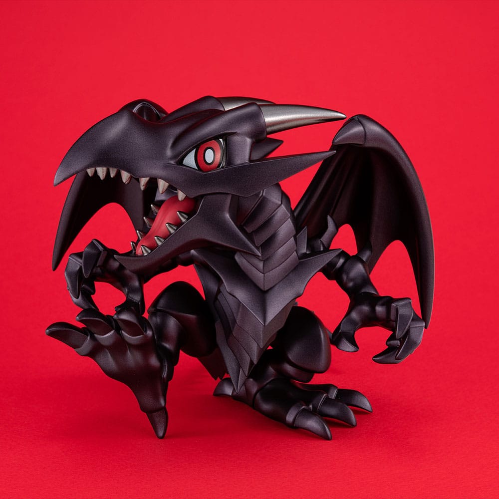 Yu-Gi-Oh! Statua in PVC Duel Monsters Megatoon Drago Nero Occhi Rossi 13 cm