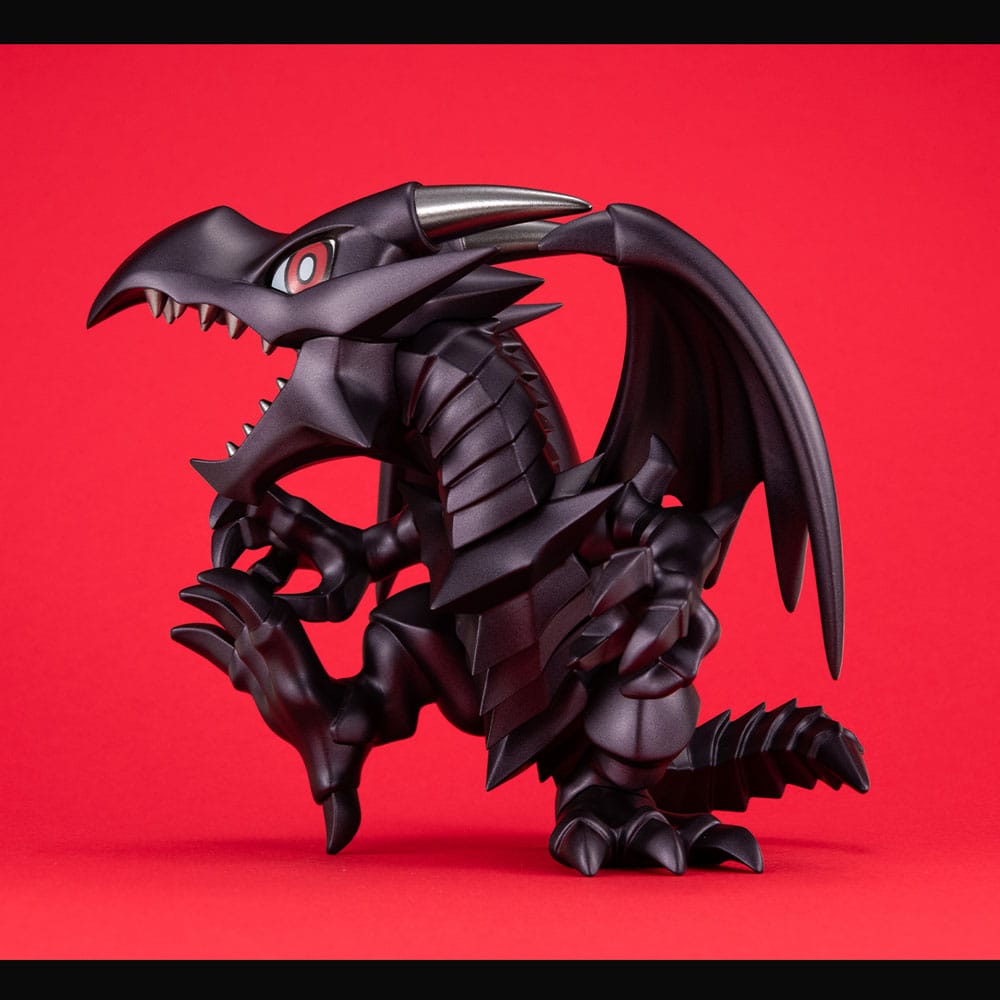 Yu-Gi-Oh! Statua in PVC Duel Monsters Megatoon Drago Nero Occhi Rossi 13 cm