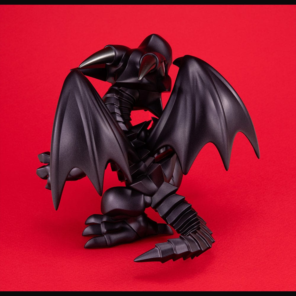 Yu-Gi-Oh! Statua in PVC Duel Monsters Megatoon Drago Nero Occhi Rossi 13 cm