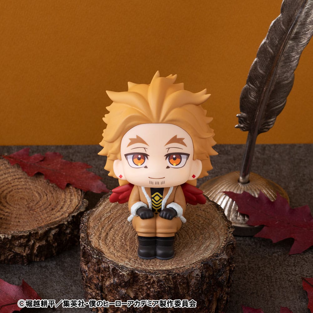 My Hero Academia Look Up PVC Statue Hawks 11 cm
