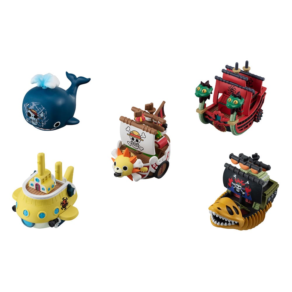 One Piece Yuracolle Series Trading Figure 5-Pack Grand Line Vol. 2 6 cm