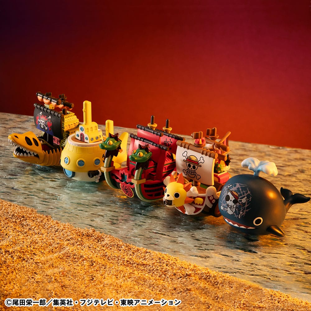 One Piece Yuracolle Series Trading Figure 5-Pack Grand Line Vol. 2 6 cm