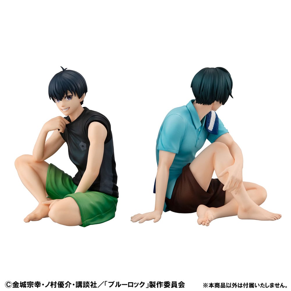 Blue Lock GEM Series PVC Statue Yoichi Isagi Palm Size 9 cm