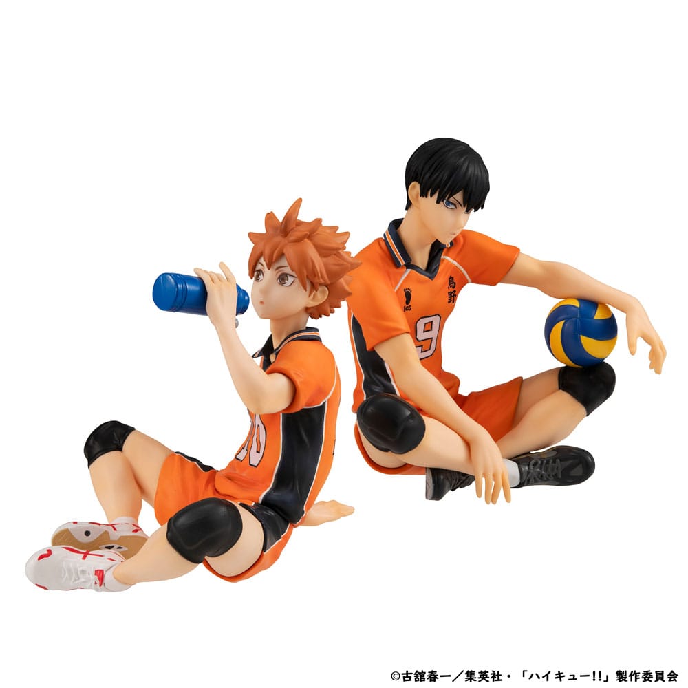 Haikyu!! GEM Series PVC Statue Atsumu Shoyo Hinata Second Uniform Ver. Palm Size 9 cm