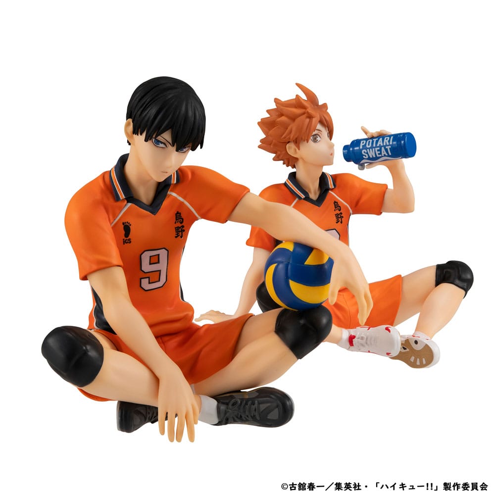 Haikyu!! GEM Series PVC Statue Atsumu Tobio Kageyama Second Uniform Ver. Palm Size 9 cm