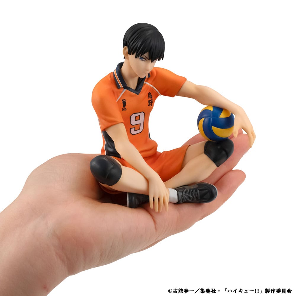 Haikyu!! GEM Series PVC Statue Atsumu Tobio Kageyama Second Uniform Ver. Palm Size 9 cm