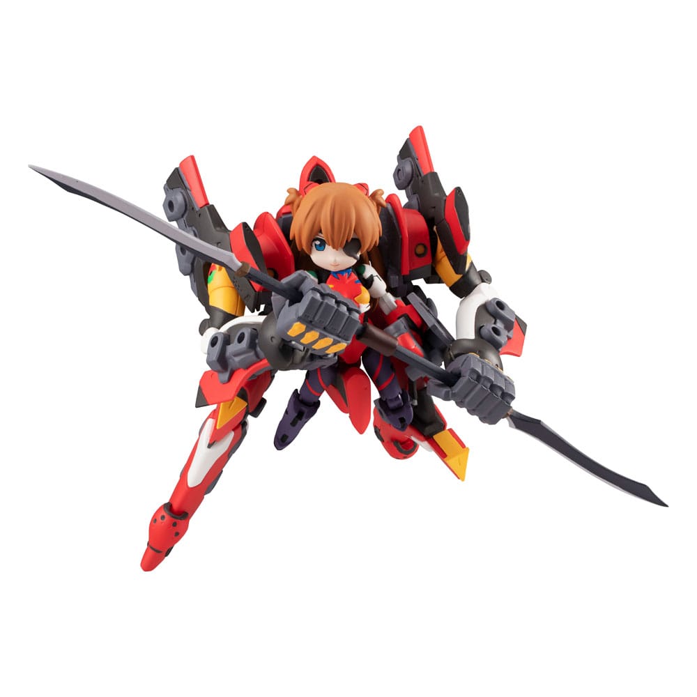 Evangelion Desktop Army Figures Shikinami Asuka Langley &amp; Evangelion 2 8 - 15 cm