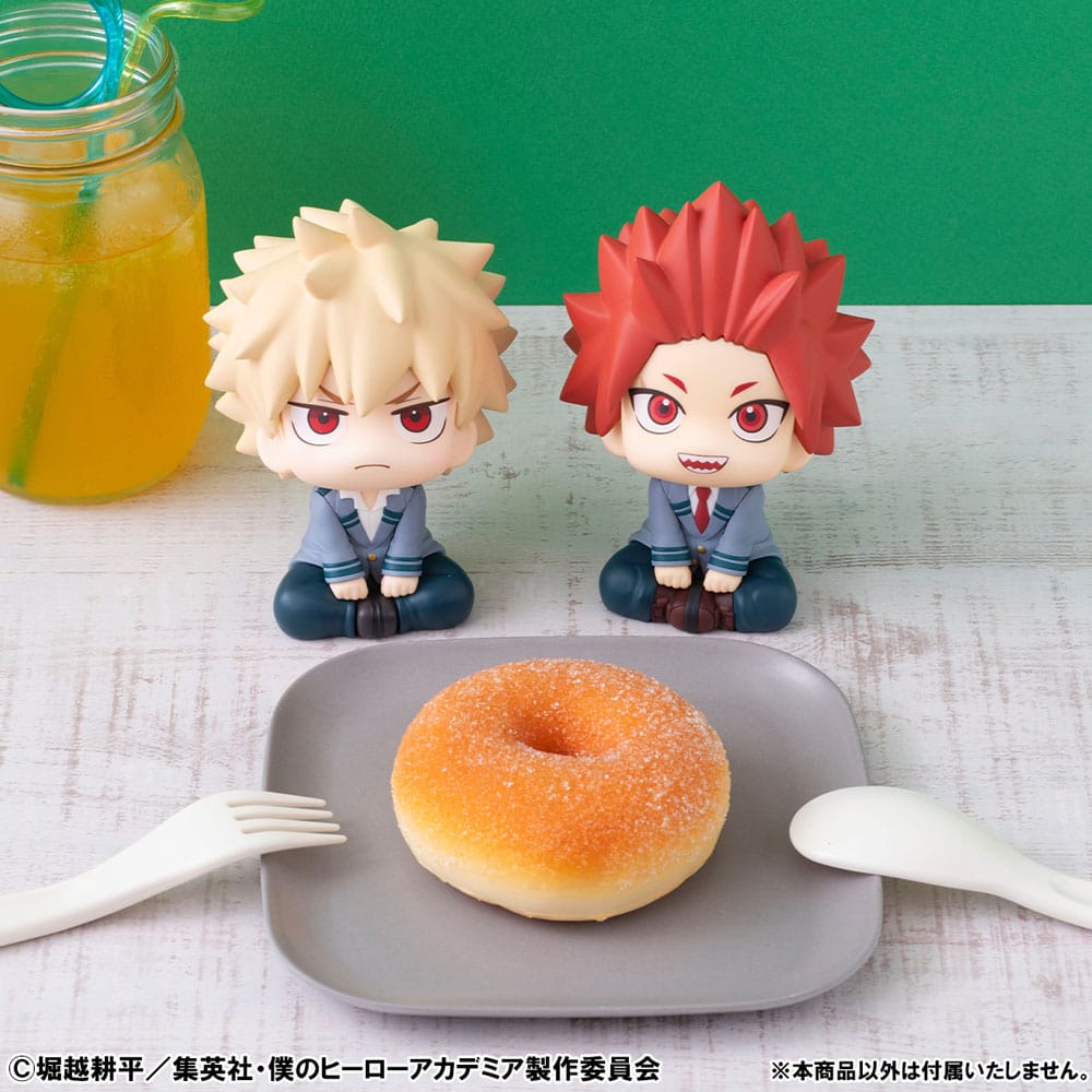 My Hero Academia Look Up PVC Statue Set Eijiro Kirishima & Shoto Aizawa (with gift) 11 cm