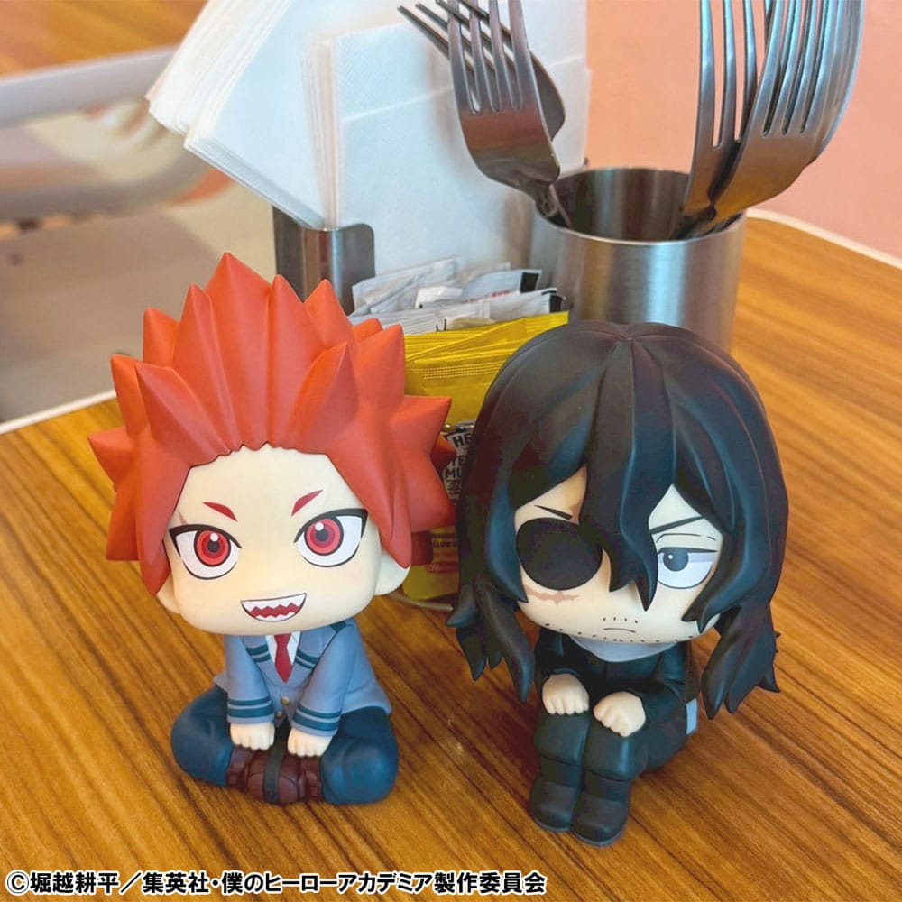 My Hero Academia Look Up PVC Statue Set Eijiro Kirishima & Shoto Aizawa (with gift) 11 cm