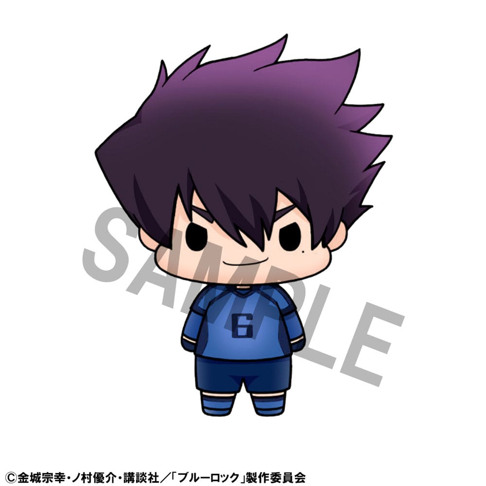 Blue Lock Chokorin Mascot Series Trading Figure 6-Pack Vol. 2 5 cm