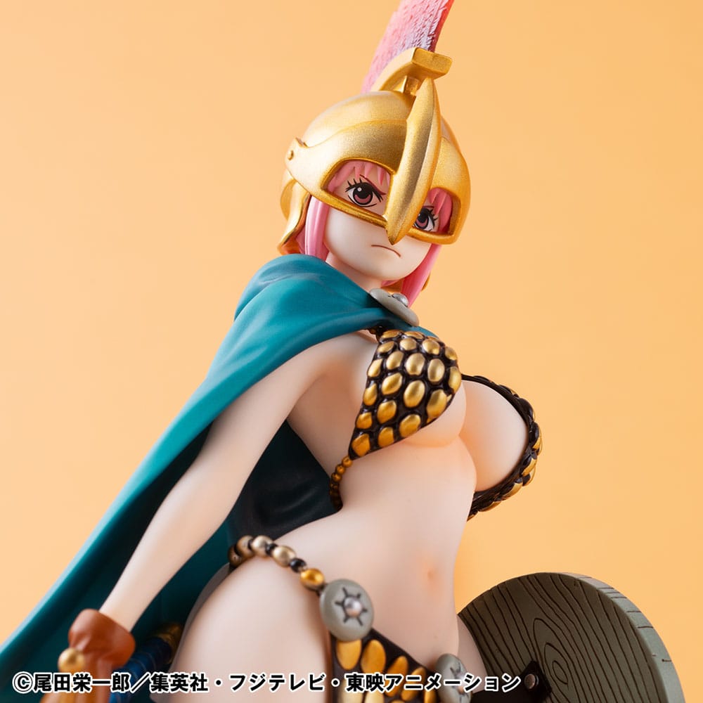 One Piece POP PVC Statue Gladiator Rebecca Sailing Again Super Limited Reprint Ver. 22 cm