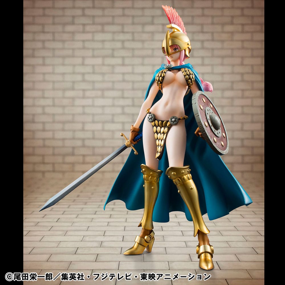 One Piece POP PVC Statue Gladiator Rebecca Sailing Again Super Limited Reprint Ver. 22 cm