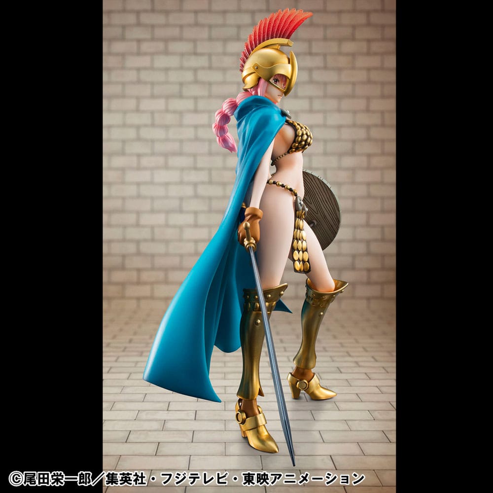 One Piece POP PVC Statue Gladiator Rebecca Sailing Again Super Limited Reprint Ver. 22 cm