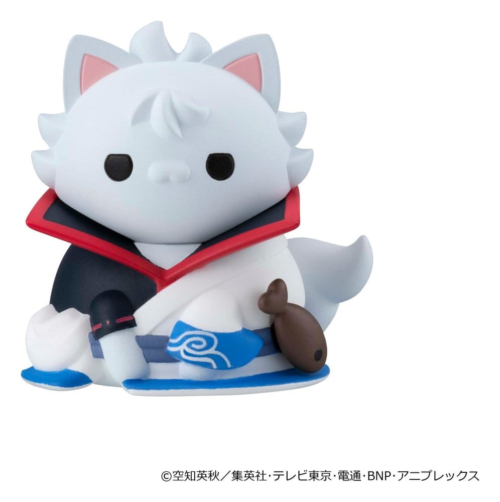 Gintama Mega Cat Project Mini Figures Nyantama Go Meow-Meow Edition! 3 cm Blind Box Display (8) (Repeat)