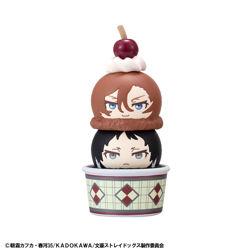 Bungo Stray Dogs Tsumichen Stack up &amp; Change Trading Figure 6-Pack 8 cm (with gift)