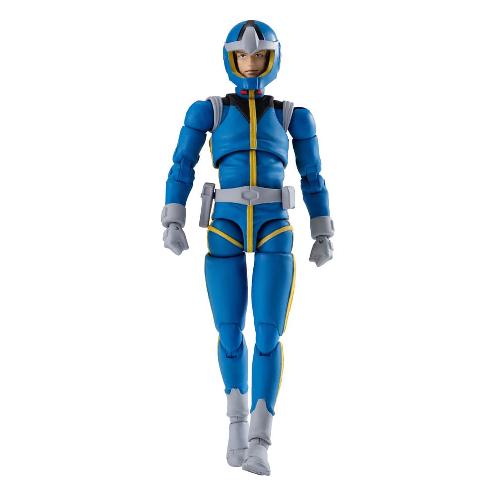 Mobile Suit Gundam G.M.G. Collection 11 Action Figure Earth Federation Sleggar Law Normal Suit Ver. 10 cm