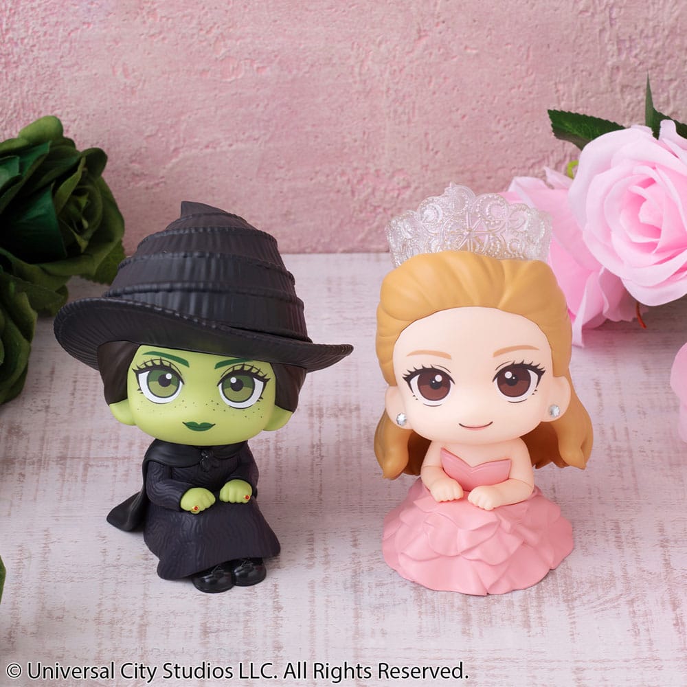 Wicked Look Up PVC Statues Elphaba & Glinda (with gift) 11 cm