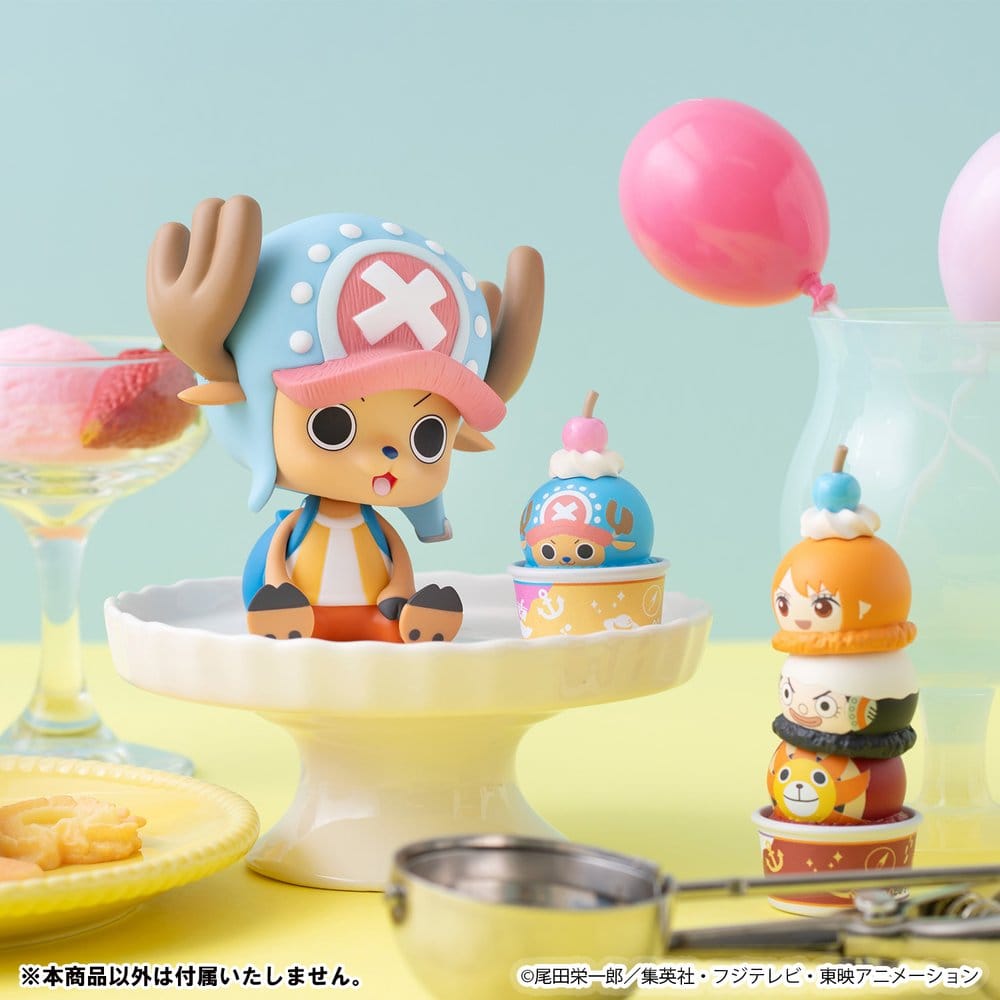 One Piece Tsumichen Stack up & Change Trading Figure 6-Pack 8 cm (with gift)