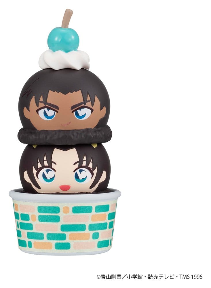 Detective Conan Tsumichen Stack up & Change Mini Figures 6-Pack 8 cm (with gift)