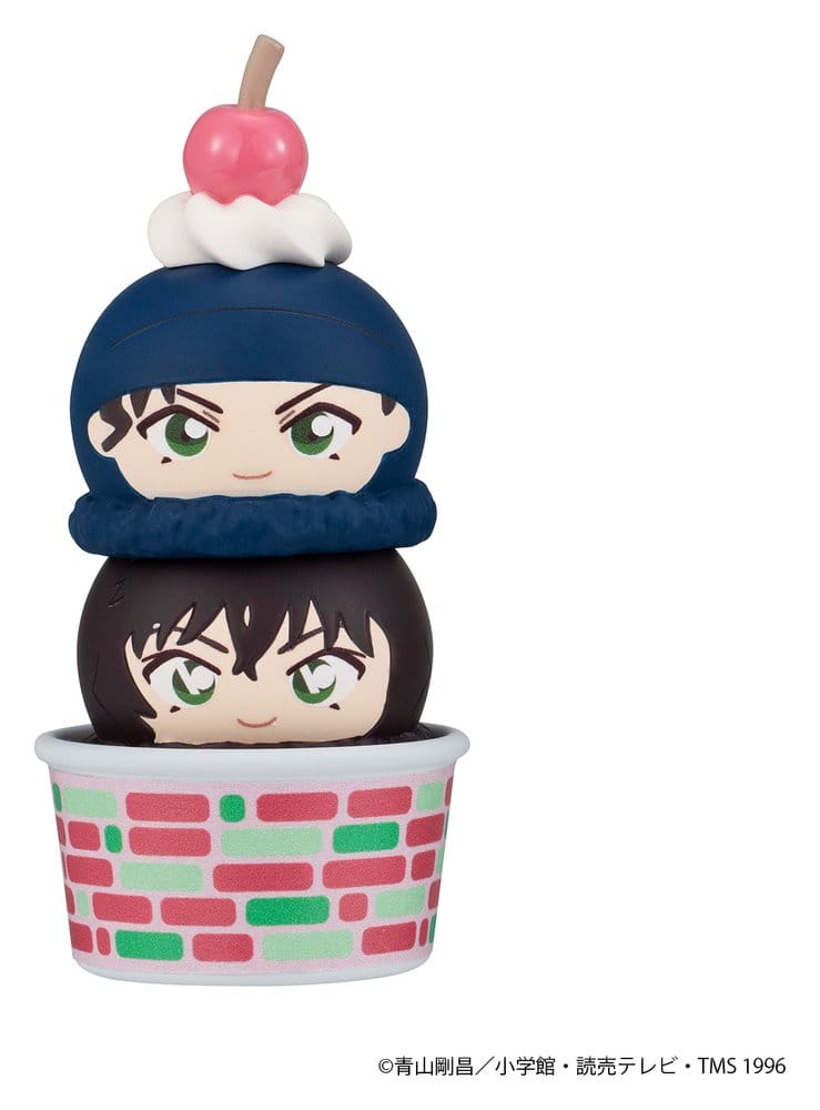 Detective Conan Tsumichen Stack up & Change Mini Figures 6-Pack 8 cm (with gift)