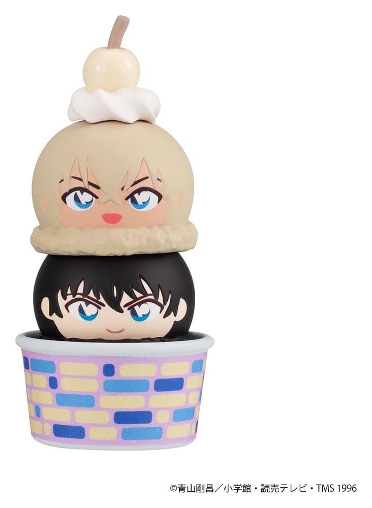 Detective Conan Tsumichen Stack up & Change Mini Figures 6-Pack 8 cm (with gift)