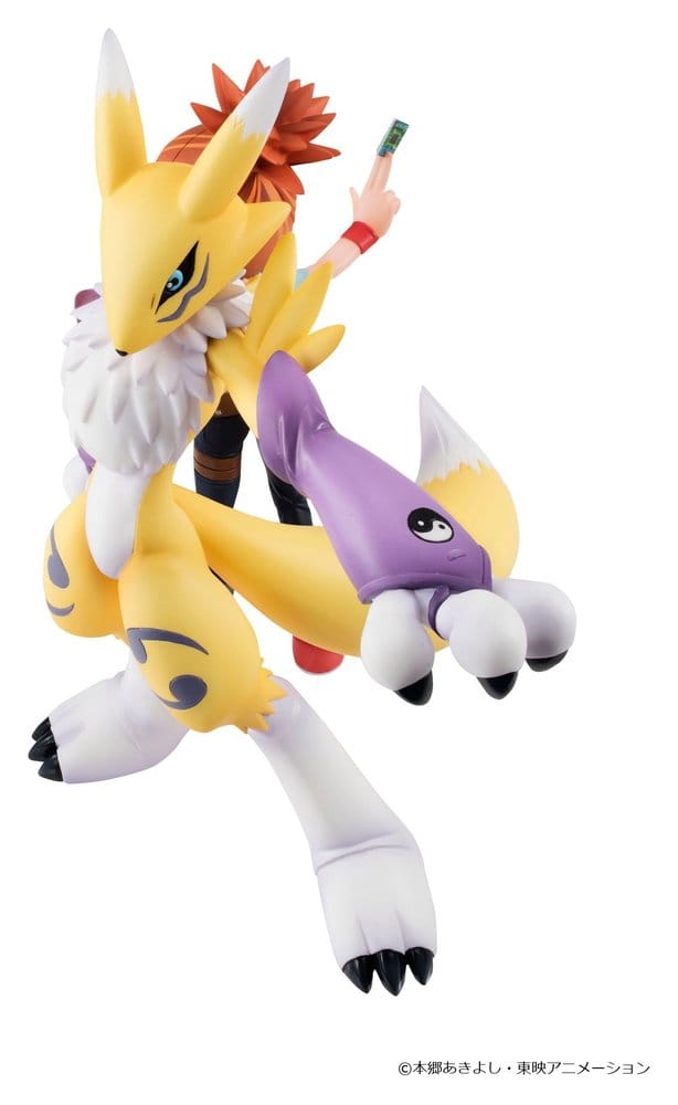 Digimon Tamers G.E.M. Series PVC Figure Renamon & Ruki Makino 13 cm (Repeat)