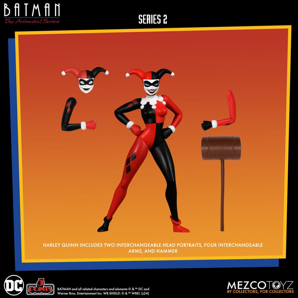 Batman: The Animated Series 2 5 Punti Action Figures Deluxe Box Set 9 cm