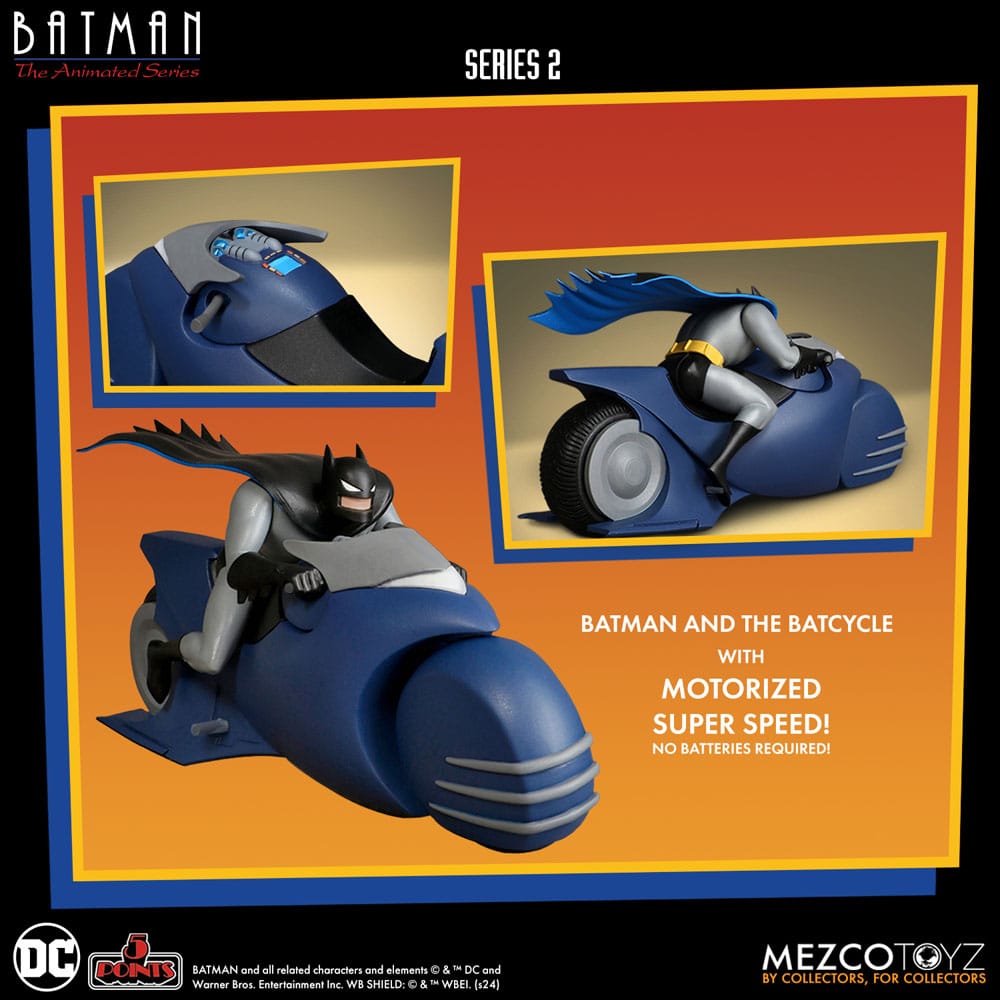 Batman: The Animated Series 2 5 Punti Action Figures Deluxe Box Set 9 cm