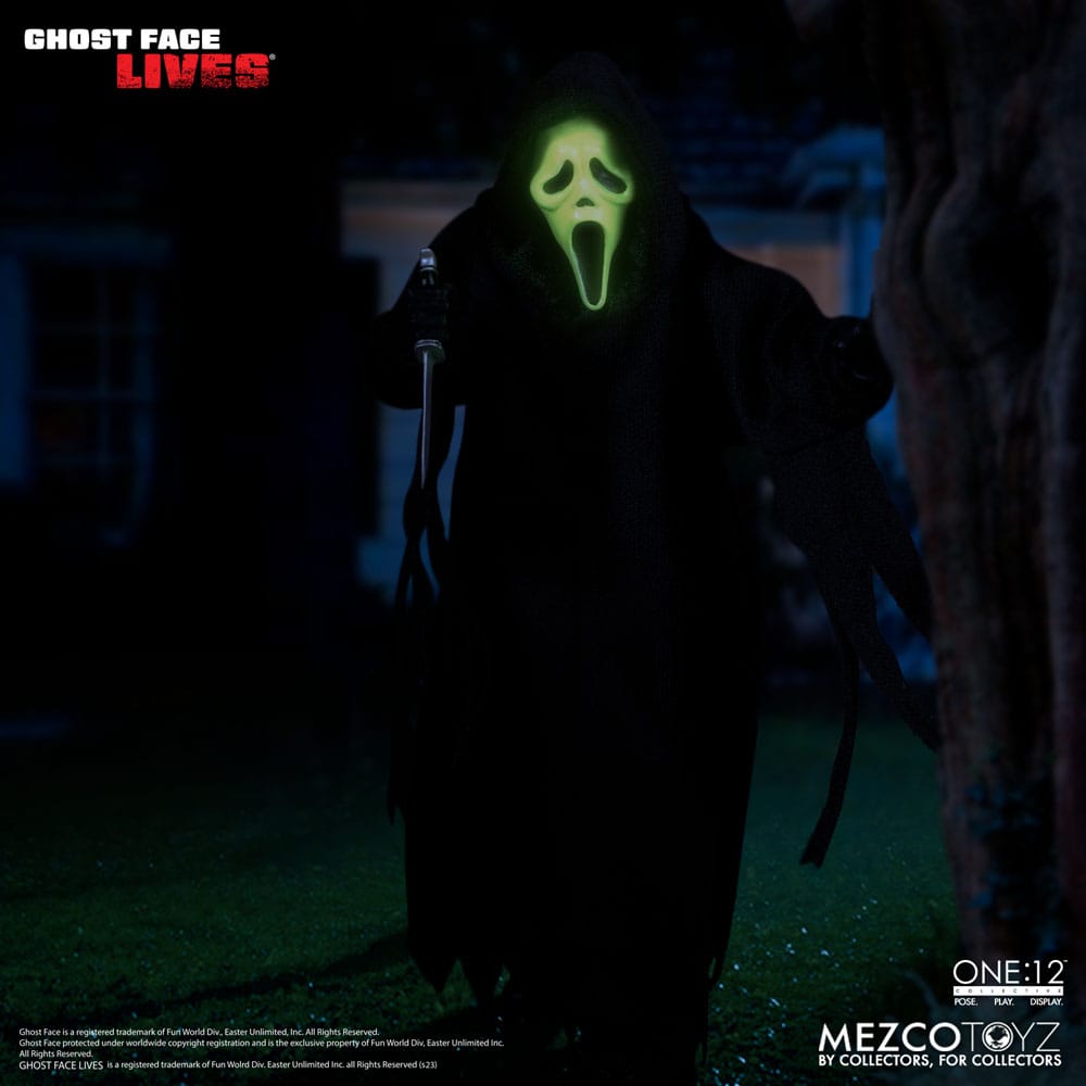 Scream Action Figure 1/12 Ghost Face 16 cm