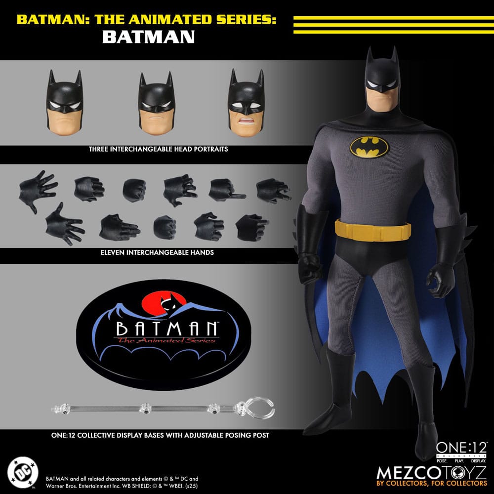 Batman: The Animated Series Action Figure 1/12 Batman 17 cm