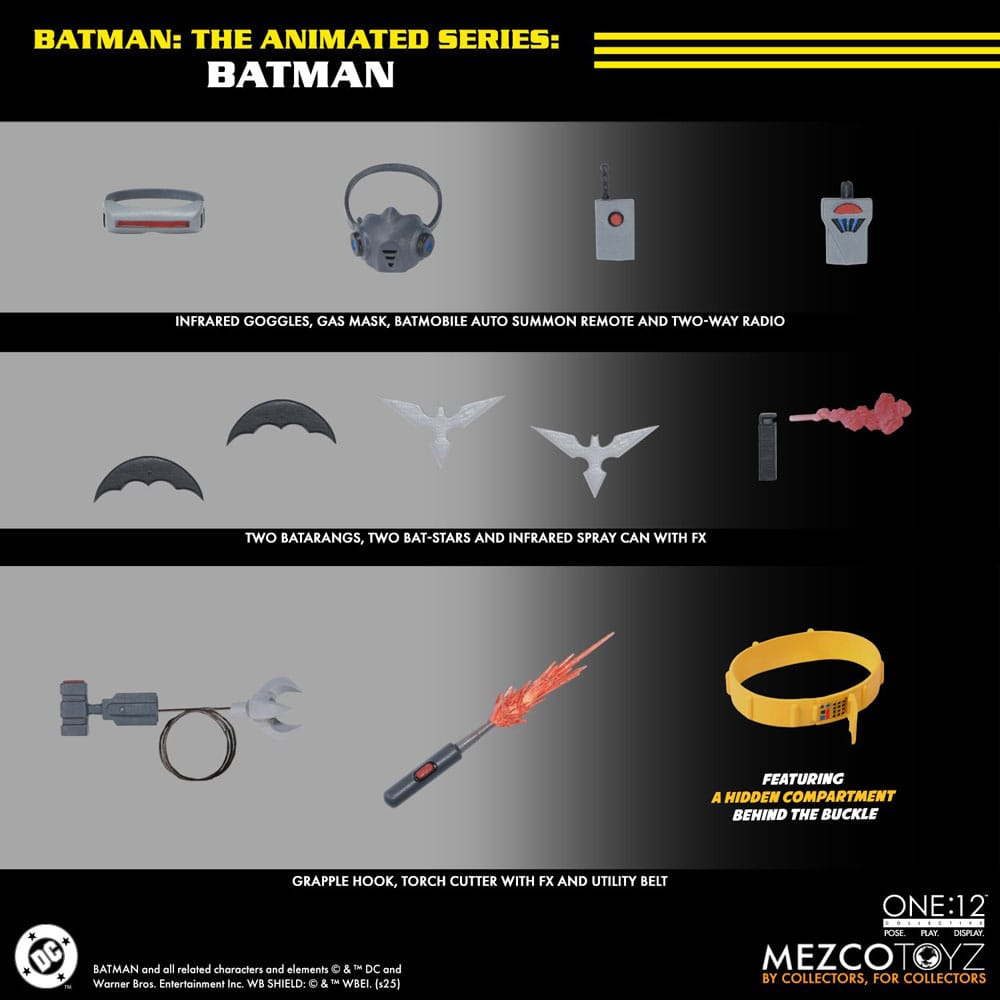 Batman: The Animated Series Action Figure 1/12 Batman 17 cm