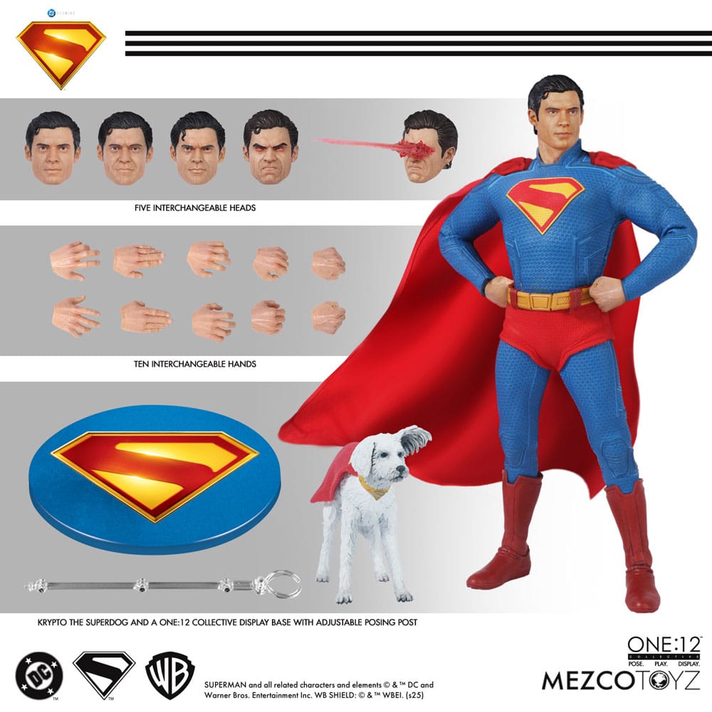 Superman (2025) Action Figure 1/12 Superman 17 cm