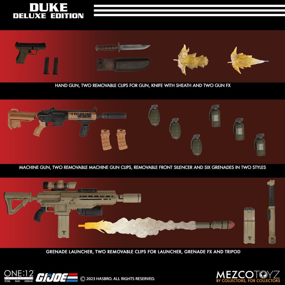 G.I. Joe Action Figure 1/12 Duke Deluxe Edition 16 cm